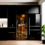 Folie imprimata color pentru decor Frigider, dimensiune 200 x 90cm, model: AVX-FR34 FAVLine Selection