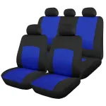 Huse Scaun Auto, 9 piese, universale, culoare Albastru-Negru FAVLine Selection