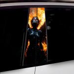 Set 2 stickere decorative pentru stalpii usilor, print autoadeziv de inalta rezolutie, dimensine 2 buc x 50 x 22 cm , cod: AVX-SSU-02 FAVLine Selection