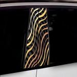 Set 2 stickere decorative pentru stalpii usilor, print autoadeziv de inalta rezolutie, dimensine 2 buc x 50 x 22 cm , cod: AVX-SSU-14 FAVLine Selection