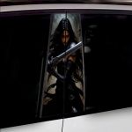 Set 2 stickere decorative pentru stalpii usilor, print autoadeziv de inalta rezolutie, dimensine 2 buc x 50 x 22 cm , cod: AVX-SSU-15 FAVLine Selection