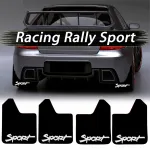 Set 4 Aparatori Noroi SPORT din cauciuc pentru autoturisme, universale,  model Sport, dimensiune 30 x 23cm FAVLine Selection