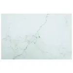 Blat masă alb 100x62 cm 8 mm sticlă securizată design marmură GartenMobel Dekor