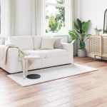 Covor din Blană Faux de Iepure Olite Alb 100 x 200 cm Poliester GartenMobel Dekor