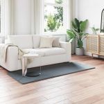 Covor din Blană Faux de Iepure Olite Antracit 100 x 200 cm GartenMobel Dekor