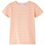 Tricou pentru copii, portocaliu neon, 128 GartenMobel Dekor