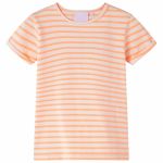 Tricou pentru copii, portocaliu neon, 92 GartenMobel Dekor