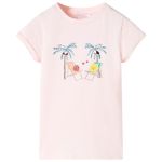 Tricou pentru copii, roz deschis, 104 GartenMobel Dekor