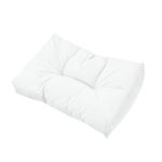 Set perne decorative mobilier paleti Gardenia 5 perne alb [en.casa] HausGarden Leisure