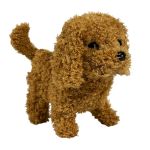 Catelus interactiv care latra, merge si da din codita, 19x16x10 cm, maro MultiMark GlobalProd