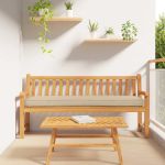 Perna pentru palet Bej 180 x 40 x 8 cm Tafeta Oxford GartenMobel Dekor