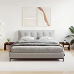 Noptiere, 2 buc., stejar fumuriu, 40x30x30 cm, lemn prelucrat GartenMobel Dekor