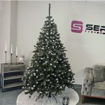 Brad artificial Christmas Deluxe by Sersimo, WhiteBerry, 2D, 220cm Household NewTrend