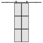 Ușă glisantă cu set de feronerie sticlă temperată și aluminiu GartenMobel Dekor