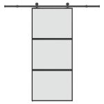 Ușă glisantă cu set de feronerie sticlă temperată și aluminiu GartenMobel Dekor