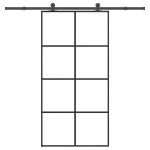 Ușă glisantă cu set feronerie 102,5x205 cm sticlă ESG/aluminiu GartenMobel Dekor