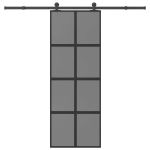 Ușă glisantă cu set de feronerie sticlă temperată și aluminiu GartenMobel Dekor