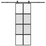 Ușă glisantă cu set de feronerie sticlă temperată și aluminiu GartenMobel Dekor