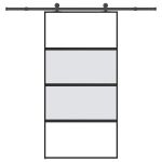 Ușă glisantă cu set de feronerie sticlă temperată și aluminiu GartenMobel Dekor