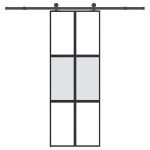 Ușă glisantă cu set de feronerie sticlă temperată și aluminiu GartenMobel Dekor