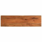 Blat masă 100x40x2,5 cm lemn solid dreptunghiular de acacia GartenMobel Dekor