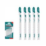 TOTAL - SET LAME FIERASTRAU PENDULAR PENTRU LEMN 74MM 6TPI - 5 BUC PowerTool TopQuality