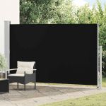 Copertină laterală retractabilă de terasă, negru, 180x300 cm GartenMobel Dekor