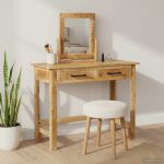 Masă de Machiaj Maro 100 x 40 x 120 cm Lemn masiv de mango GartenMobel Dekor