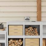 Vopsea pentru lemn Gri 16,5 x 16,5 x 16 cm Print pe perete GartenMobel Dekor