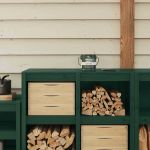 Vopsea pentru lemn Verde 16,5 x 16,5 x 16 cm Print pe perete GartenMobel Dekor