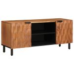 Cabinet TV cu raft Finisaj Acacia Maro 105 x 33,5 x 46 cm GartenMobel Dekor