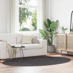 Covor HUARTE Antracit 230 x 160 cm 100% Polyester GartenMobel Dekor