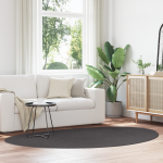 Covor HUARTE Antracit 160 x 230 cm Poliester GartenMobel Dekor