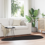 Covor HUARTE Negru 100 x 200 cm Poliester GartenMobel Dekor