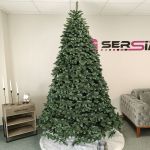 Brad artificial Christmas Deluxe by Sersimo, Canada argintiu, 3D, 230cm Household NewTrend