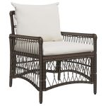 Scaun pentru Grădină Maro 60 x 70 x 78cm poliratan GartenMobel Dekor