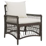 Scaun pentru Grădină Maro 60 x 70 x 78cm poliratan GartenMobel Dekor