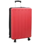 Valiză cu blocare Roșu 50 x 30 x 76 cm Plastic ABS GartenMobel Dekor