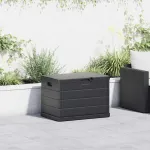 Cutie de depozitare pentru grădină Antracit 77,5 x 54,5 x 53 cm GartenMobel Dekor