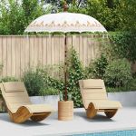 Parasol Balinez Crem 185 x 185 x 260 cm GartenMobel Dekor