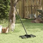 Nivelator de grădină Manual 45 x 25 x 200 cm GartenMobel Dekor