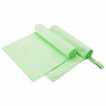 Prosoape Sport 2 pcs Verde 100 x 50 cm Poliester și poliamidă GartenMobel Dekor