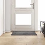 Runner din covor Gri 100 x 100 cm 100% Polipropilenă Tuft GartenMobel Dekor