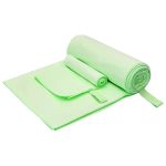 Set de Prosoape Sport 2 pcs Verde țesătură GartenMobel Dekor