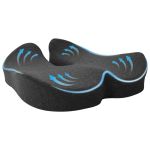 Pernă cu pernă Gri închis 50 x 43 x 10 cm Bumbac GartenMobel Dekor