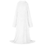 Hanorac pătură Alb Flanelă GartenMobel Dekor