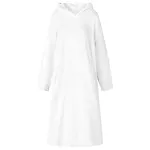 Hanorac pătură Alb m Flanelă GartenMobel Dekor