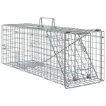 Capcană pentru animale Antracit 61 x 20 x 21.5 cm Oțel GartenMobel Dekor