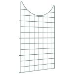Set gard pentru iaz 8 pcs Verde 50 x 80 cm Oțel GartenMobel Dekor