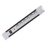 Prelungitor interior, 6 prize, protectie supratensiune, intrerupator,  1.5m, alb, home MultiMark GlobalProd